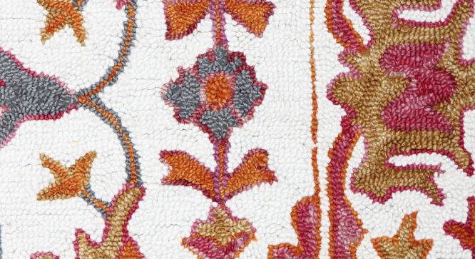 IMPERIAL KNOTS wool Carpets -  Multicolor- 4X6 (Multicolor, 4 x 6 Feet Carpet Size) by Urban Ladder - Design 1 Side View - 678009