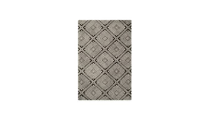 IMPERIAL KNOTS wool Carpets - Black-5X8 (Black, 5 x 8 Feet Carpet Size) by Urban Ladder - Front View Design 1 - 678038