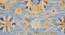 IMPERIAL KNOTS wool Carpets - Blue-5X8 (Blue, 5 x 8 Feet Carpet Size) by Urban Ladder - Design 1 Side View - 678047