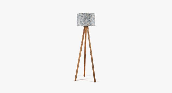 Flake floor lamp blue (Multicoloured) by Urban Ladder - Front View Design 1 - 678070
