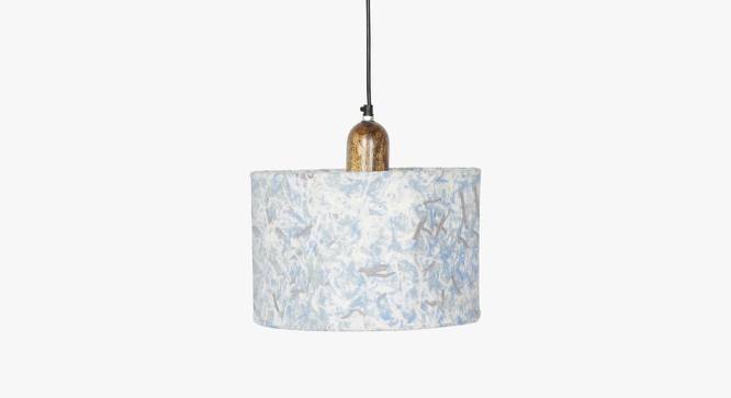 Flake Hanging Lamp blue (Multicoloured) by Urban Ladder - Front View Design 1 - 678079