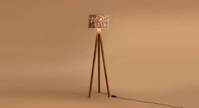 Flake floor lamp blue (Multicoloured) by Urban Ladder - Design 1 Side View - 678082