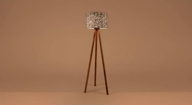 Flake floor lamp blue (Multicoloured) by Urban Ladder - Design 1 Side View - 678083