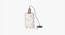 Flake Hanging Lamp Beige tall (Multicoloured) by Urban Ladder - Ground View Design 1 - 678104