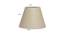 Pack of 2 Black Metal Table Lamp with Cotton Fabric Conical Shade-TAB-MET-9932 (Beige) by Urban Ladder - Design 1 Dimension - 678271