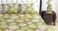 Divine Casa Cotton 2 Double Bedsheet with 4 Pillowcover-Blue & Green (Queen Size, Multicoloured) by Urban Ladder - Rear View Design 1 - 678277