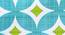 Divine Casa Cotton 2 King Bedsheet with 4 Pillowcover - Green & Blue (King Size, Multicoloured) by Urban Ladder - Ground View Design 1 - 678295