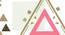 Divine Casa Cotton 2 Single Bedsheet with 2 Pillowcover - Blue & Pink (Single Size, Multicoloured) by Urban Ladder - Ground View Design 1 - 678302