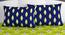 Divine Casa Cotton 2 King Bedsheet with 4 Pillowcover - Blue & Green (King Size, Multicoloured) by Urban Ladder - Rear View Design 1 - 678360