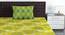 Divine Casa Cotton 2 Single Bedsheet with 2 Pillowcover - Green & Grey (Single Size, Multicoloured) by Urban Ladder - Ground View Design 1 - 678426