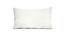 Divine Casa Fabric 1 Pillow covers - Maroon (White) by Urban Ladder - Front View Design 1 - 678598