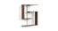 BLUEWUD Easton Engineered Wood Wall Shelf, Display Rack, 3 Shelves (Wenge & White)… (Wenge & White Finish) by Urban Ladder - Ground View Design 1 - 678813