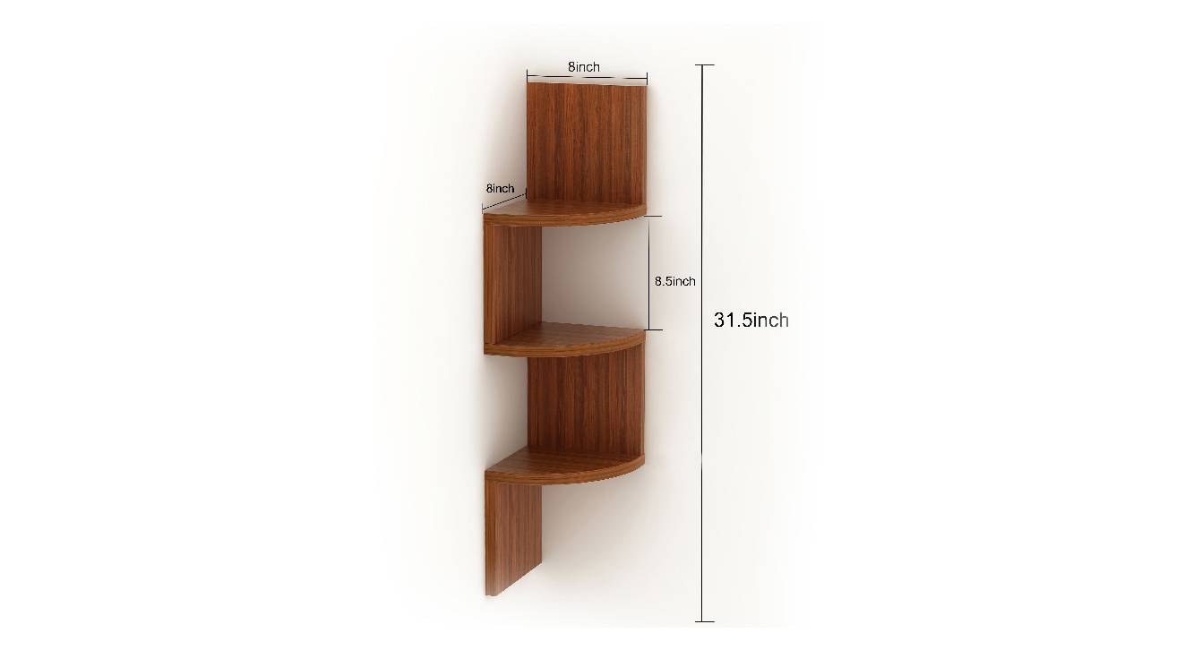 Morpheus Engineered Wood Wall Shelf Urban Ladder