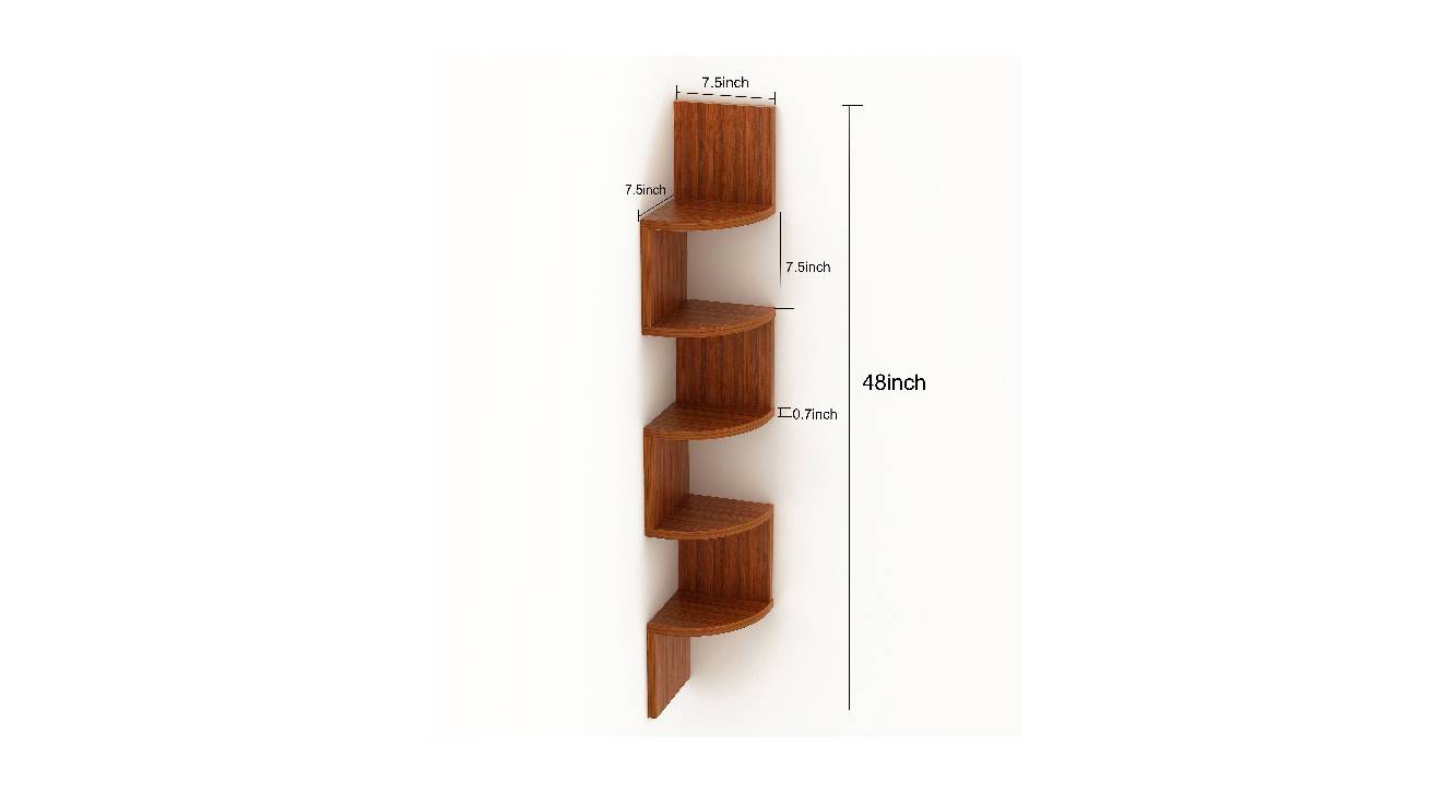 Morpheus Engineered Wood Wall Shelf Urban Ladder