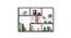 BLUEWUD Xude Engineered Wood Wall Mount Wall Shelf, Display Rack (Wenge) (Wenge Finish) by Urban Ladder - Design 1 Side View - 678899