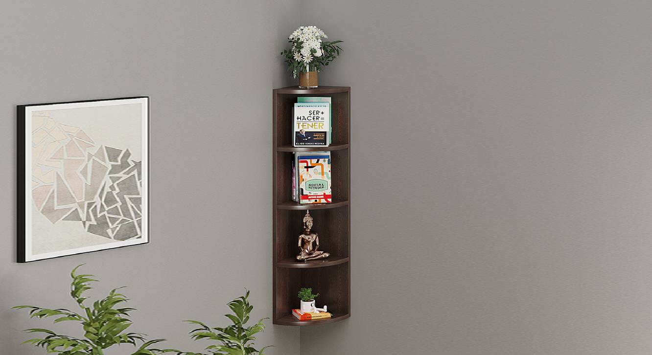 Adora Engineered Wood Wall Shelf Urban Ladder