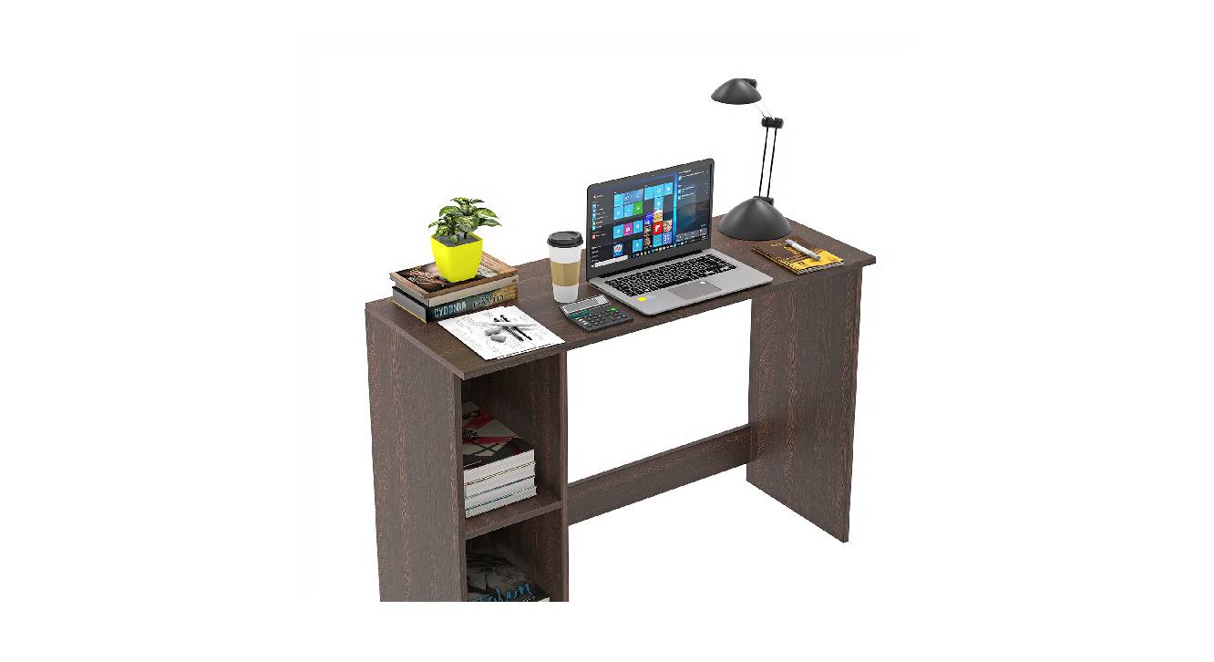 Mallium Engineered Wood Laptop Table in Brown Urban Ladder