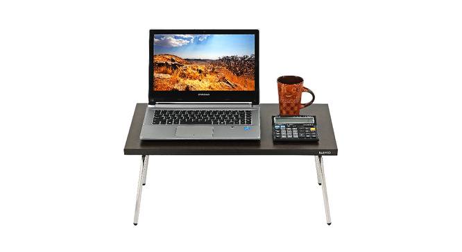 BLUEWUD Monroe Engineered Wood Multipurpose Foldable Bed/Laptop/Study Table (Wenge) (Brown) by Urban Ladder - Design 1 Side View - 679000