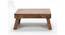 Ohio Sheesham Wood Foldable Laptop Table in Teak Finish (Lacquered Finish) by Urban Ladder - Design 1 Side View - 679081