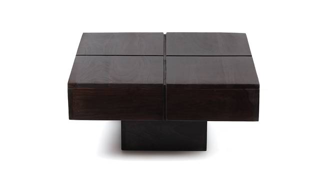 Montreal Sheesham Wood Coffee Table in Mahogany Finish (Mahogany Finish) by Urban Ladder - Design 1 Side View - 679087