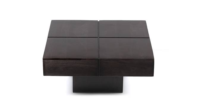 Montreal Sheesham Wood Coffee Table in Mahogany Finish (Mahogany Finish) by Urban Ladder - Design 1 Side View - 679088