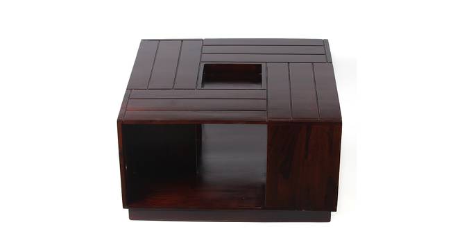 Wayne Sheesham Wood Coffee Table in Dark Walnut Finish (Dark Walnut Finish) by Urban Ladder - Design 1 Side View - 679090