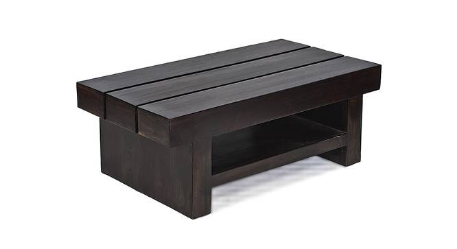 Piante Sheesham Wood Coffee Table in Mahogany Finish (Mahogany Finish) by Urban Ladder - Front View Design 1 - 679155