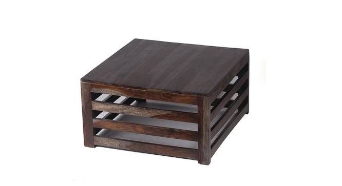 Kingsville Sheesham Wood Coffee Table in Dark Walnut Finish (Mahogany Finish) by Urban Ladder - Front View Design 1 - 679169