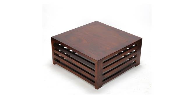 Kingsville Sheesham Wood Coffee Table in Dark Walnut Finish (Dark Walnut Finish) by Urban Ladder - Front View Design 1 - 679171