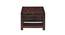Piante Sheesham Wood Coffee Table in Mahogany Finish (Mahogany Finish) by Urban Ladder - Design 1 Side View - 679174