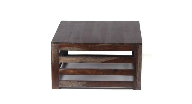 Kingsville Sheesham Wood Coffee Table in Dark Walnut Finish (Mahogany Finish) by Urban Ladder - Design 1 Side View - 679185