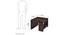 Piante Sheesham Wood Coffee Table in Mahogany Finish (Mahogany Finish) by Urban Ladder - Design 1 Dimension - 679213
