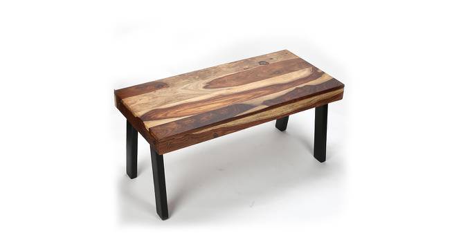 Mayfield Sheesham Wood Coffee Table in Mahogany Finish (Semi Gloss Finish) by Urban Ladder - Front View Design 1 - 679253