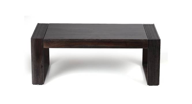 Hudson Solid Wood Coffee Table in Mahogany Finish (Mahogany Finish) by Urban Ladder - Design 1 Side View - 679276