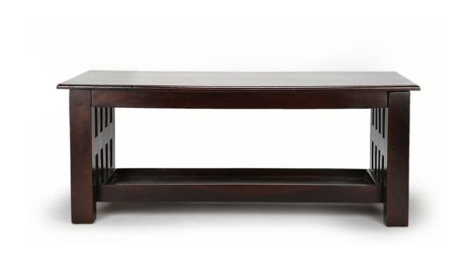 Blairs Solid Wood Coffee Table in Mahogany Finish (Dark Walnut Finish) by Urban Ladder - Design 1 Side View - 679282