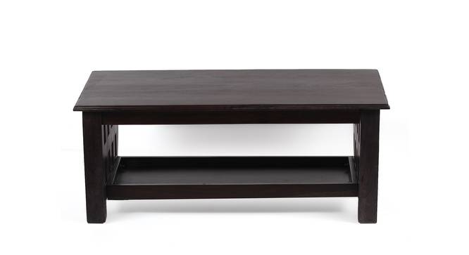 Blairs Solid Wood Coffee Table in Mahogany Finish (Mahogany Finish) by Urban Ladder - Design 1 Side View - 679283