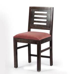 Dining Chairs In Thane Design Rosslyn Solid Wood Dining Chair set of 1 in Mahogany Finish