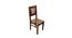 Oliver Sheesham Wood Set of 2 Dining Chairs in Teak Finish (Teak Finish, Set Of 2 Set) by Urban Ladder - Front View Design 1 - 679528