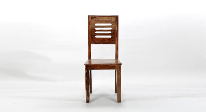 Oliver Sheesham Wood Set of 2 Dining Chairs in Teak Finish (Teak Finish, Set of 1 Set) by Urban Ladder - Design 1 Side View - 679544