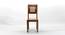 Oliver Sheesham Wood Set of 2 Dining Chairs in Teak Finish (Teak Finish, Set Of 2 Set) by Urban Ladder - Design 1 Side View - 679545