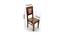 Oliver Sheesham Wood Set of 2 Dining Chairs in Teak Finish (Teak Finish, Set of 1 Set) by Urban Ladder - Design 1 Dimension - 679589
