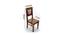 Oliver Sheesham Wood Set of 2 Dining Chairs in Teak Finish (Teak Finish, Set Of 2 Set) by Urban Ladder - Design 1 Dimension - 679590