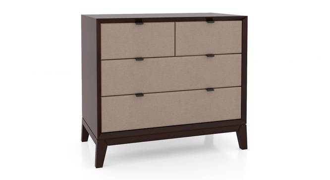 Martino Chest Of Eight Drawers (Beige, Dark Walnut Finish) by Urban Ladder - Front View Design 1 - 681332