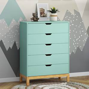 Chest Of Drawers Design Calla Solid Wood Kids Storage Cabinet in Colour