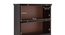 Malabar Barrister Bookshelf (60-Book Capacity) (Mango Mahogany Finish) by Urban Ladder - Dimension Design 1 - 