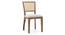 Argiro cane chair - set of 2 (Teak Finish, Grey) by Urban Ladder - Side View - 