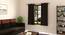 Dawn Curtains - 5ft (Brown, 5 ft Curtain Size) by Urban Ladder - Front View - 681555