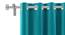 Dawn Curtains - 5ft (Turquoise, 5 ft Curtain Size) by Urban Ladder - Side View - 681564