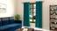 Dawn Curtains - 7ft (Turquoise) (Blue) by Urban Ladder - Front View - 