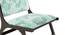 Maureen Solid Wood Rest Chair (American Walnut Finish, Chitra Velvet) by Urban Ladder - Rear View Design 1 - 681644